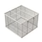 Anysizebasket Rectangular Wire Mesh Basket: 18Lx18Wx12H, 304 SS, 5/16 Rod Frame, Mesh: 2 x .063 TMT-180180120-P02S - alternate 3